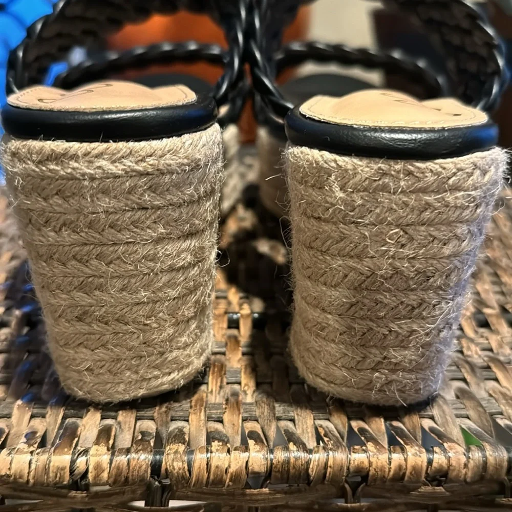 CCOCCI women’s slip on espadrille wedge size 8‎